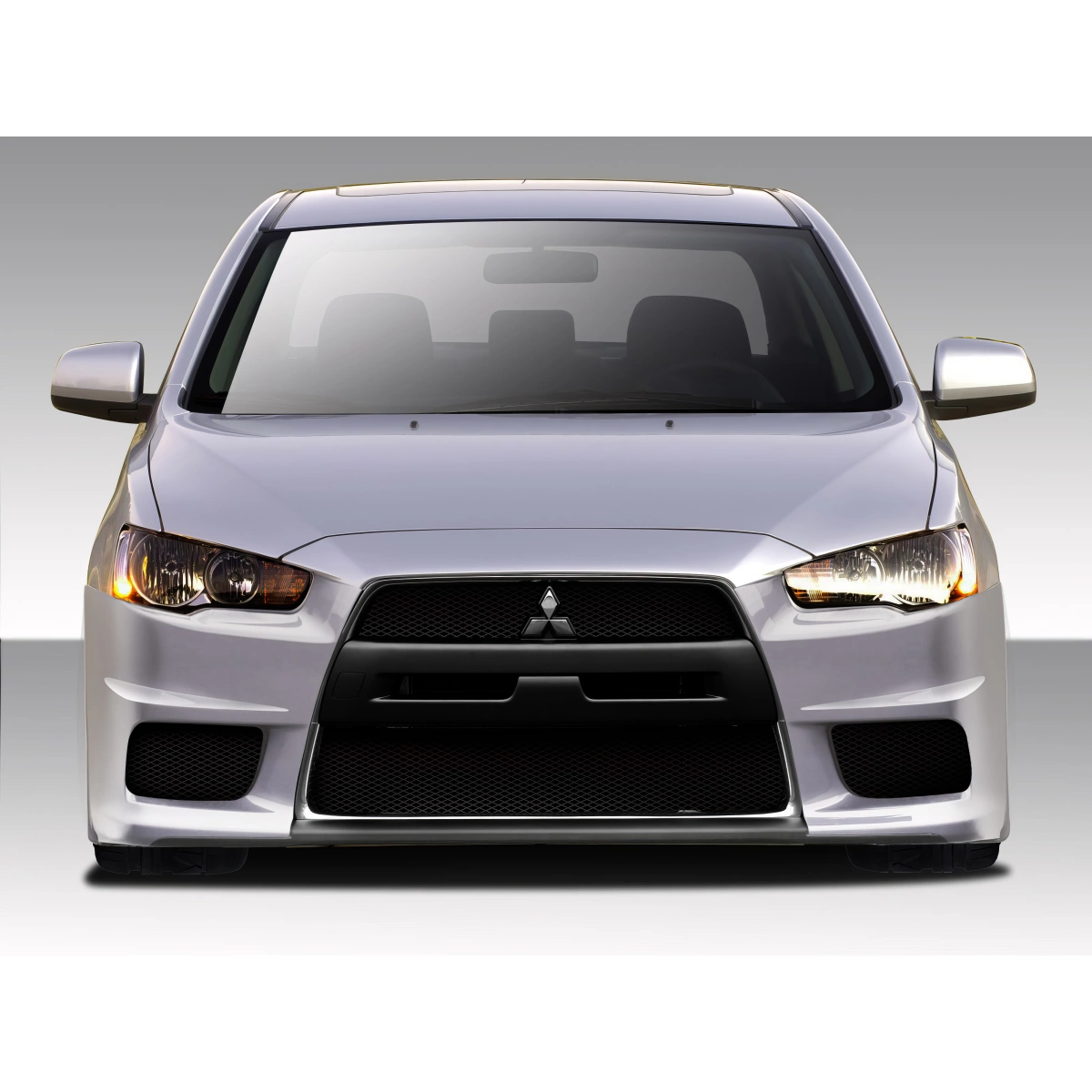 ゴンレプロ3D 2008-2017 Mitsubishi Lancer Duraflex Evo X V3 Front Bumper