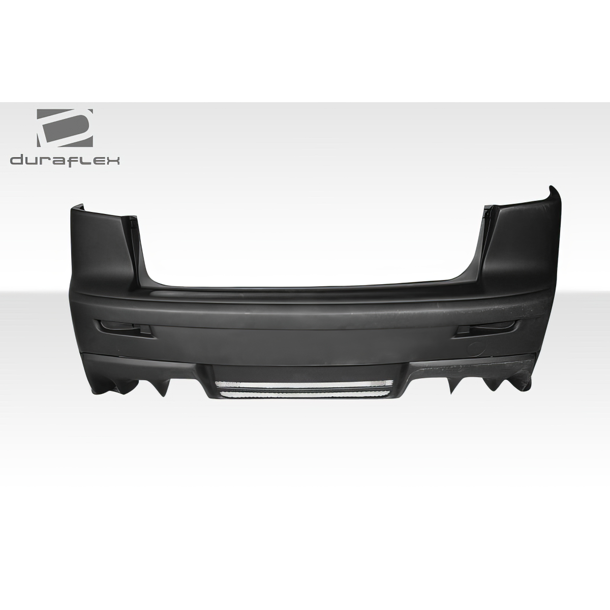 Modify your Mitsubishi Lancer 2008 with our Exterior/Complete Body Kits - Straight on frontal view of rear bumper