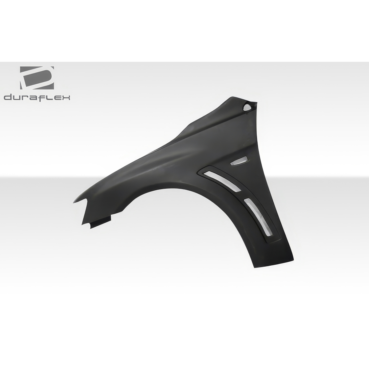 Modify your Mitsubishi Lancer 2008 with our Exterior/Fenders - Side angle view of the fender part