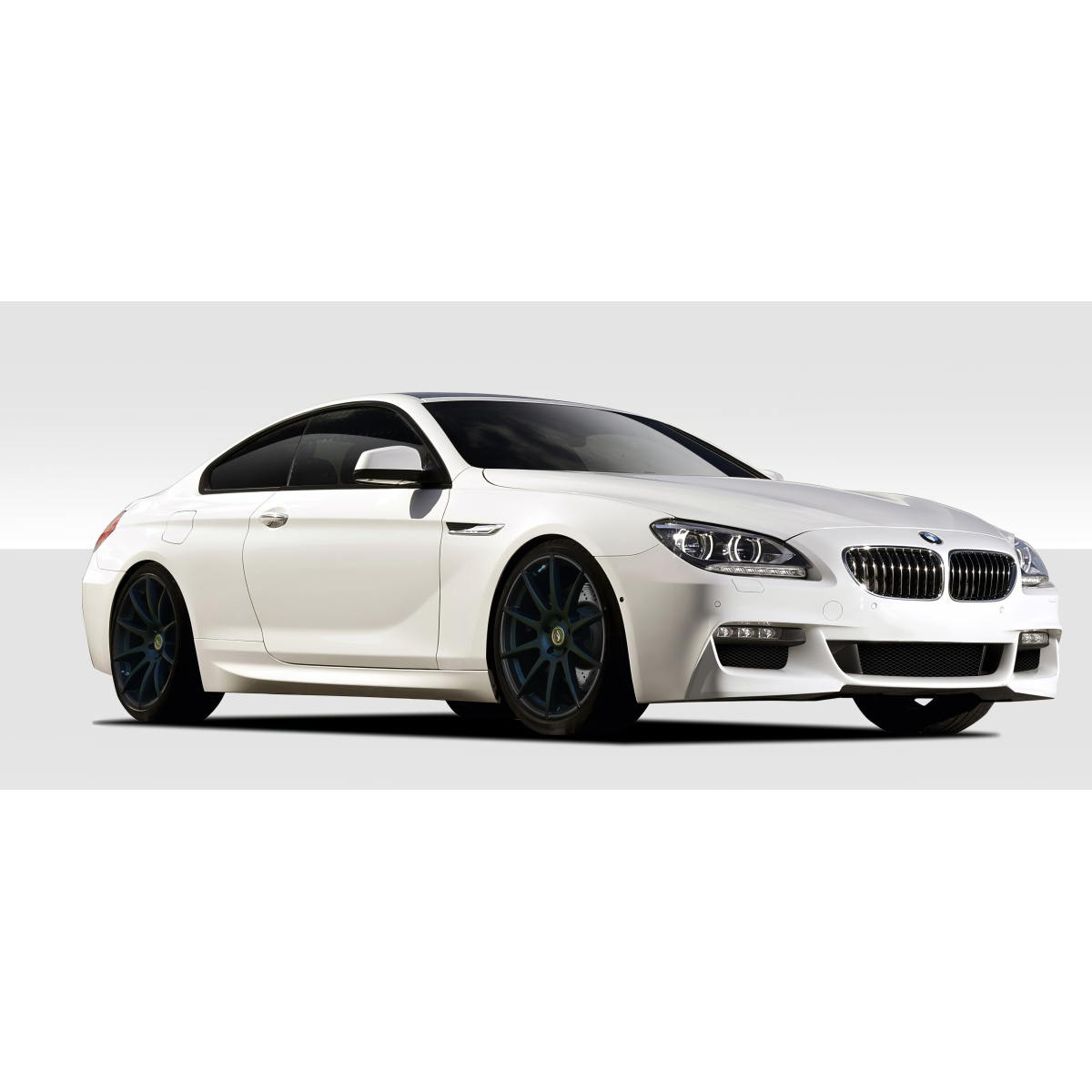 Modify your BMW 4-Series 2011 with our Exterior/Complete Body Kits - Side angle view of the vehicle