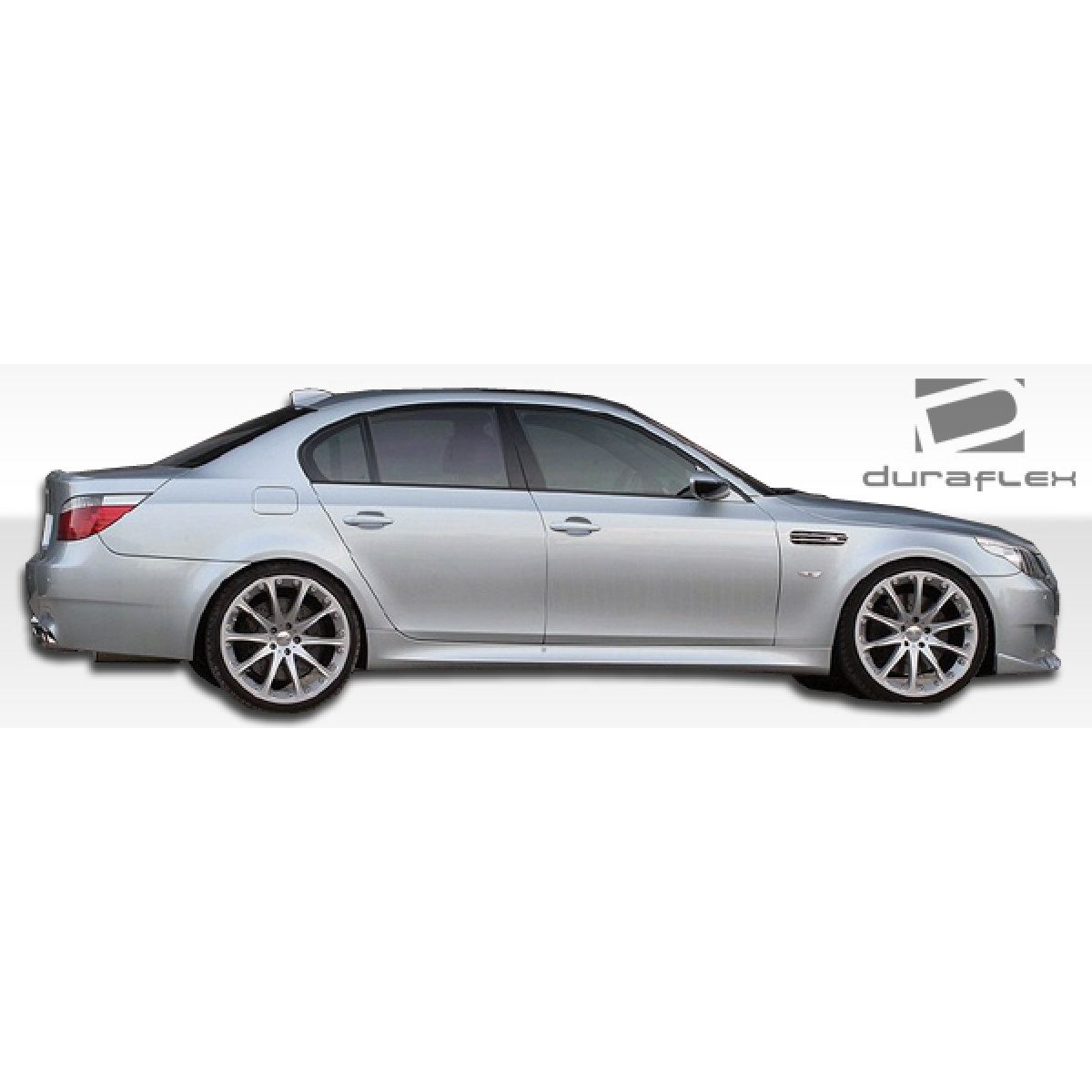 Modify your BMW 4-Series 2004 with our Exterior/Complete Body Kits - Side view of a BMW 5 Series at a horizontal angle