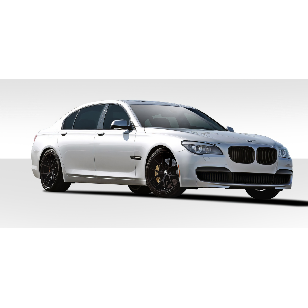 Modify your BMW 7-Series 2009 with our Exterior/Complete Body Kits - Front three quarter view of the vehicle