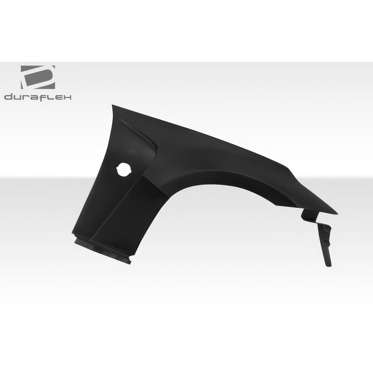 Modify your Nissan 370Z 2009 with our Exterior/Fenders - Side view of a car fender at a slight angle