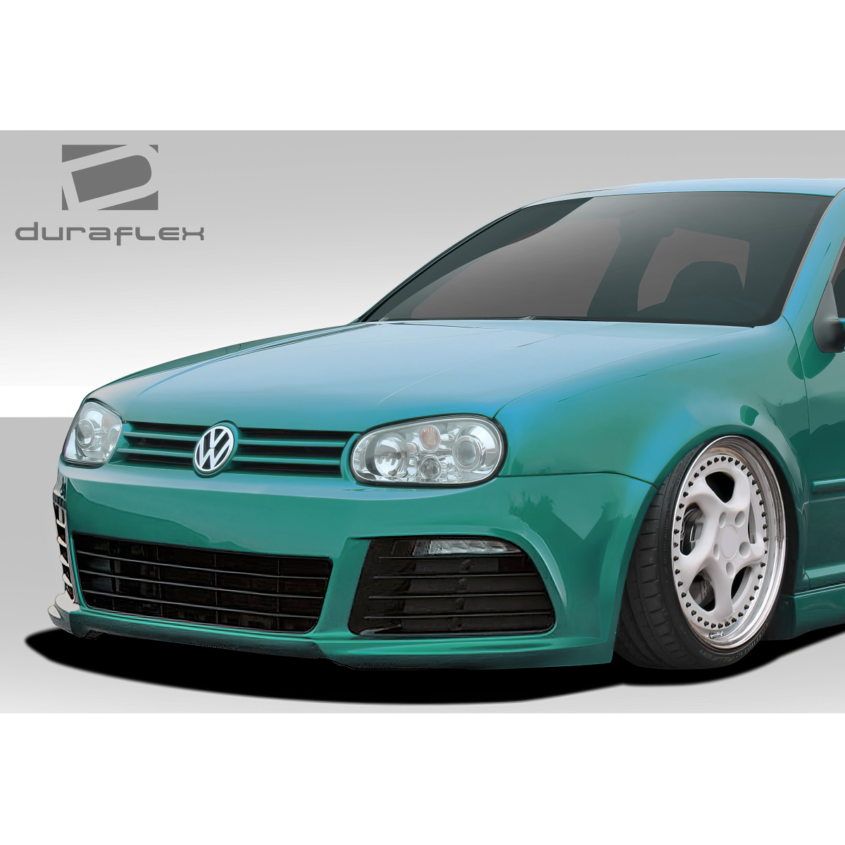 Modify your Volkswagen Golf 1999 with our Exterior/Front Bumpers or Lips - Front angle view of the Volkswagen Golf GTI