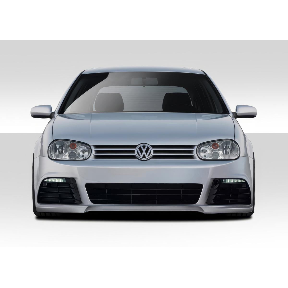 Modify your Volkswagen Golf 1999 with our Exterior/Front Bumpers or Lips - Front view of Volkswagen Golf GTI