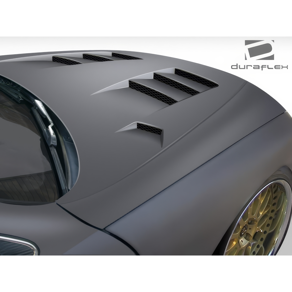 Modify your Lexus SC300 1992 with our Exterior/Hoods - Angled view from above showing hood design details