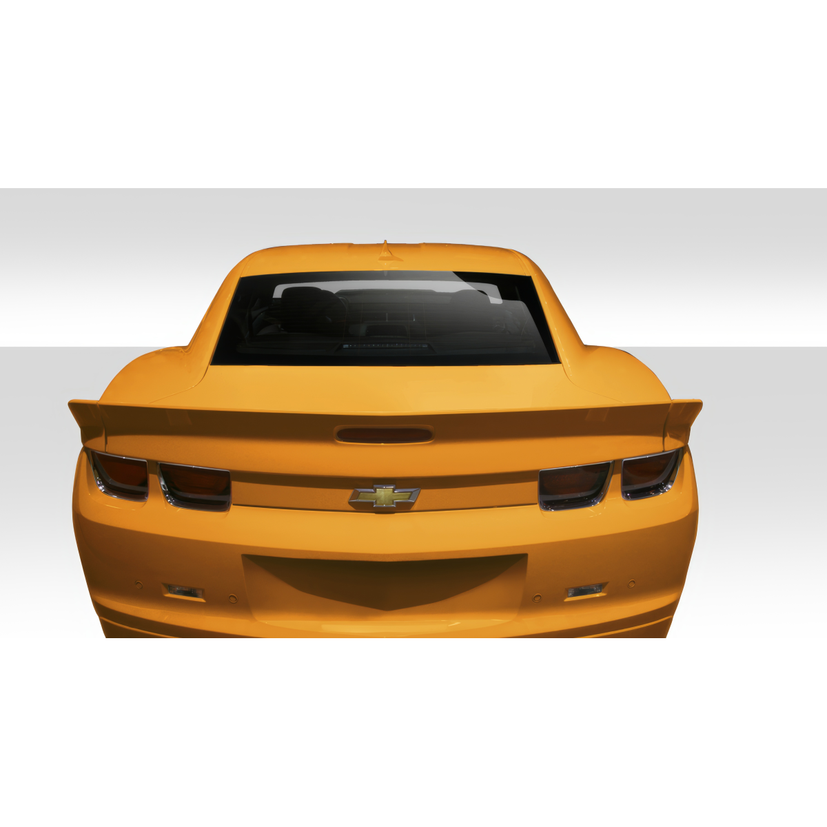 Modify your Chevrolet Camaro 2010 with our Exterior/Complete Body Kits - Rear view of the Chevrolet Camaro from above