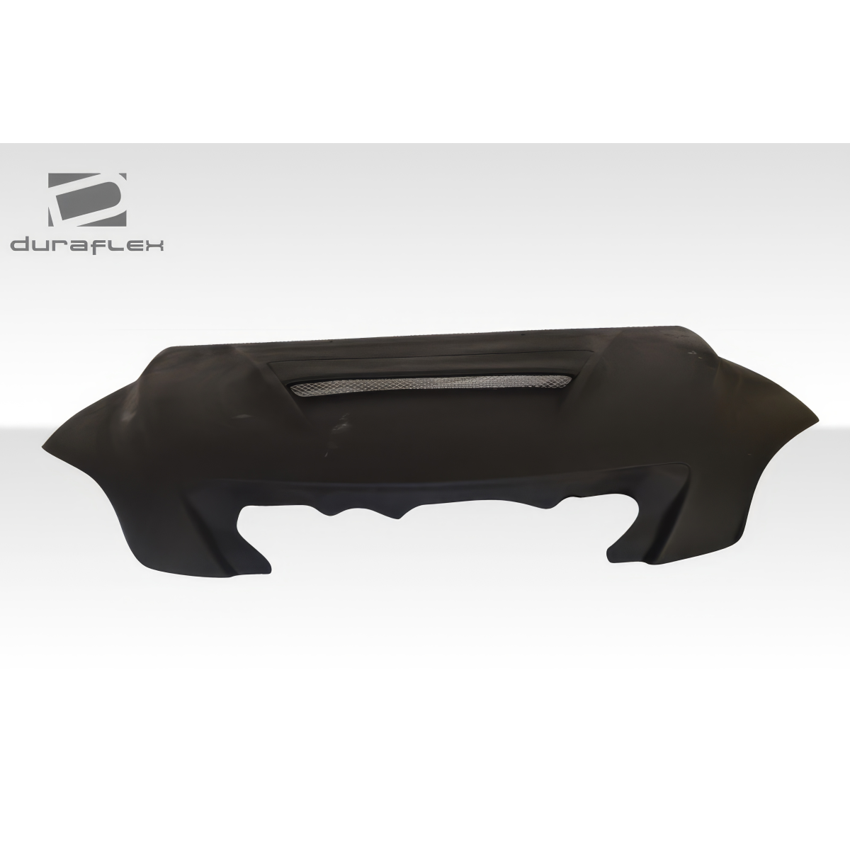 Modify your Mazda 3 2004 with our Exterior/Hoods - Front view of the Duraflex hood