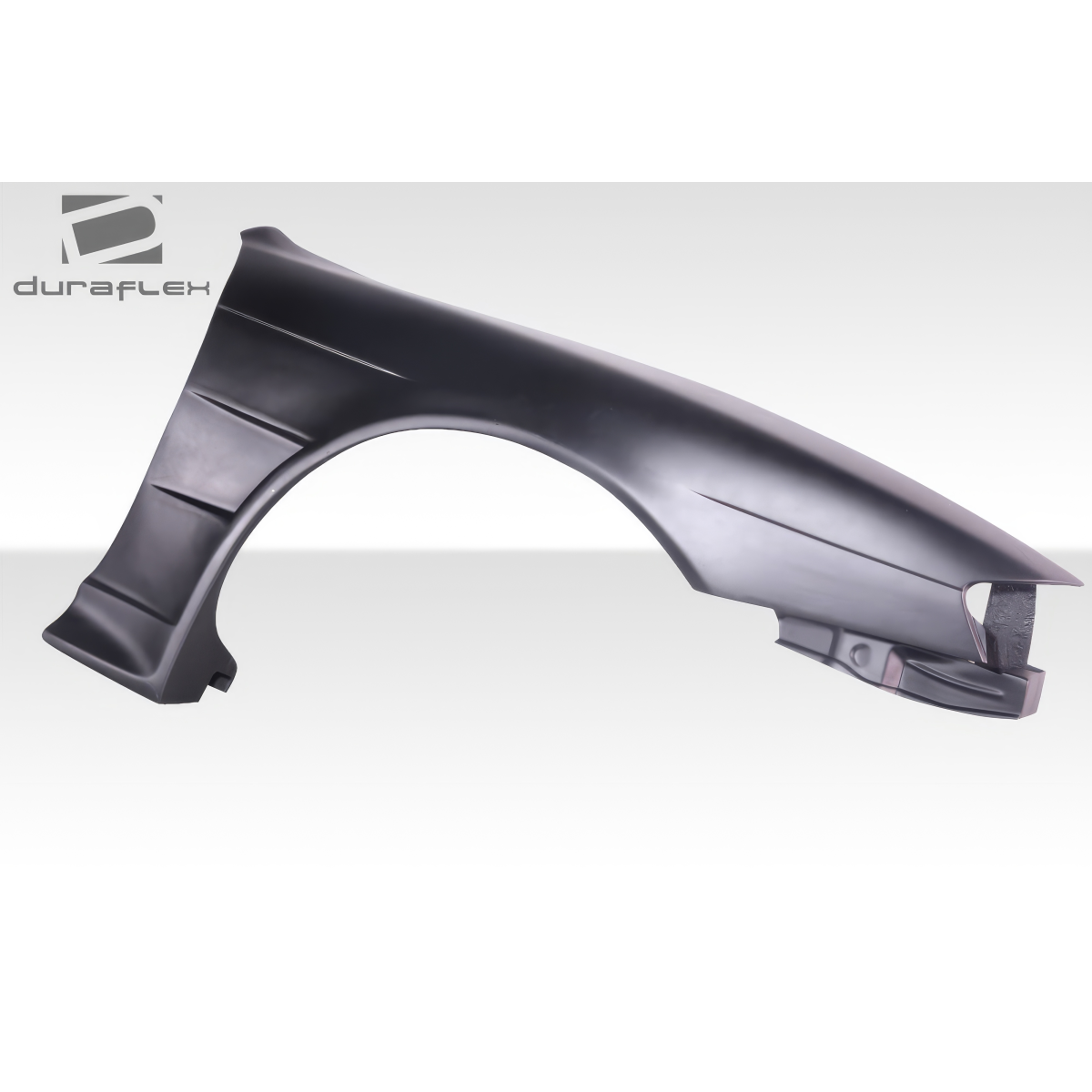 Modify your Nissan 240SX 1997 with our Exterior/Fenders - Side view of a car front fender