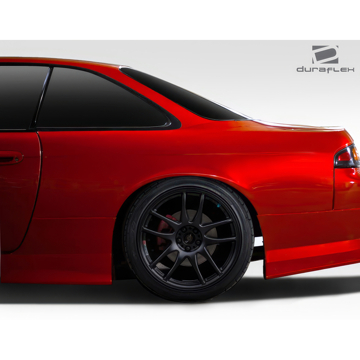 Modify your Nissan 240SX 1995 with our Exterior/Fenders - Slightly angled side view of vehicle