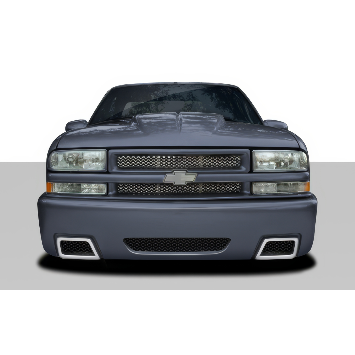 Modify your Chevrolet Blazer 1994 with our Exterior/Front Bumpers or Lips - Front view of Chevrolet Blazer at eye level