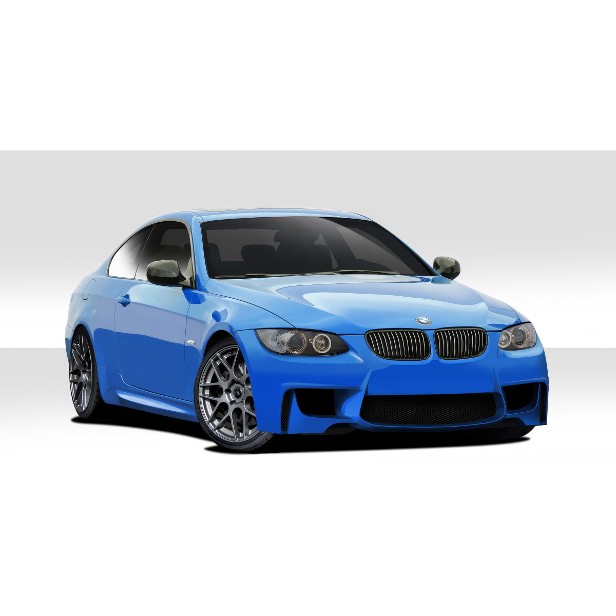 Modify your BMW 3-Series 2007 with our Exterior/Complete Body Kits - Front three quarter angle of the vehicle