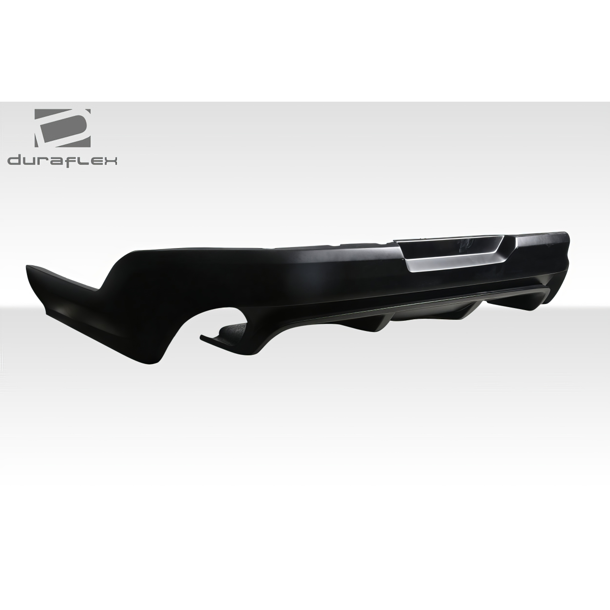 Modify your Ford Mustang 2010 with our Exterior/Complete Body Kits - Angled view of rear diffuser splitter