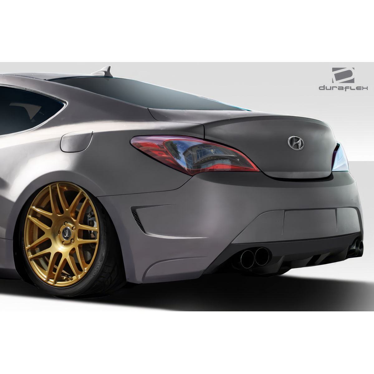 Modify your Genesis G70 2010 with our Exterior/Complete Body Kits - Image shows rear angle of car from the side