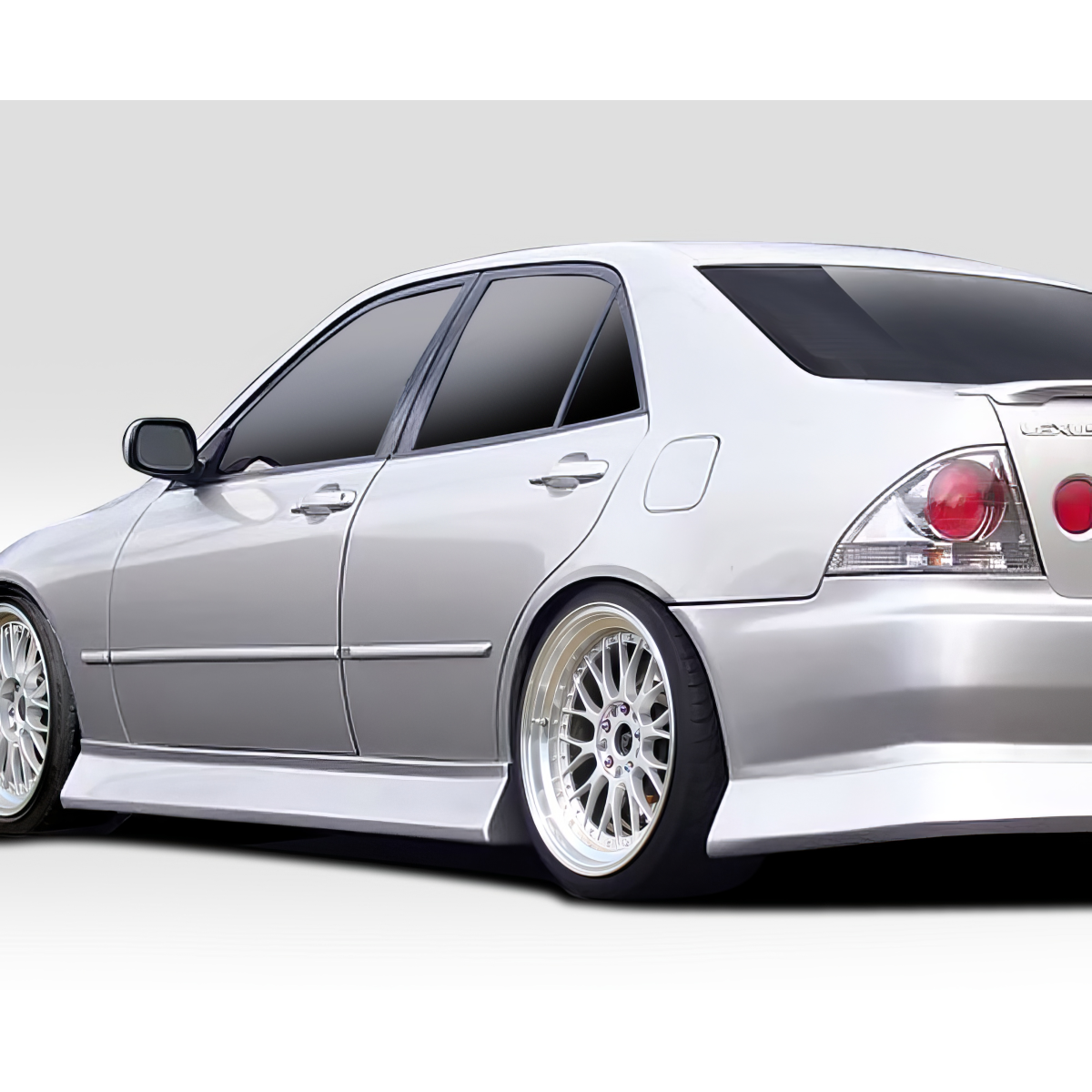 Modify your Lexus IS Series 2000 with our Exterior/Complete Body Kits - The image shows a side angle view of the vehicle