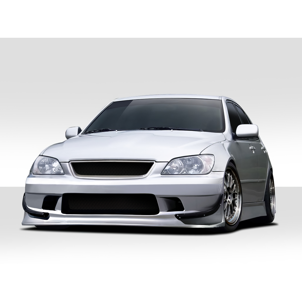 Modify your Lexus IS Series 2000 with our Exterior/Complete Body Kits - Front view at a slightly low angle