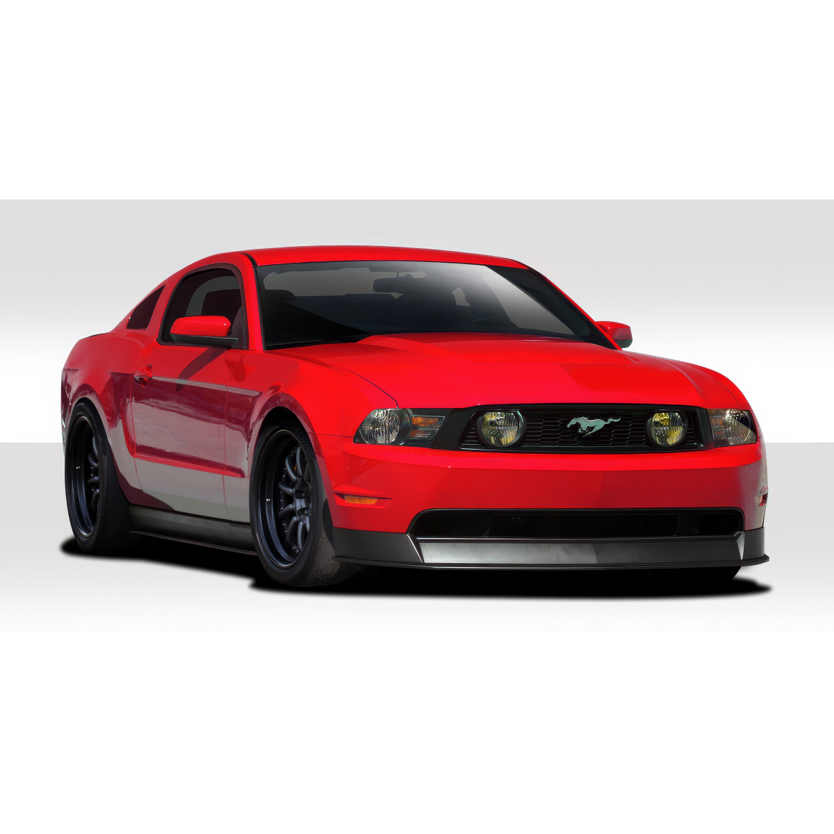 Modify your Ford Mustang 2010 with our Exterior/Complete Body Kits - Front three quarter angled view of the car