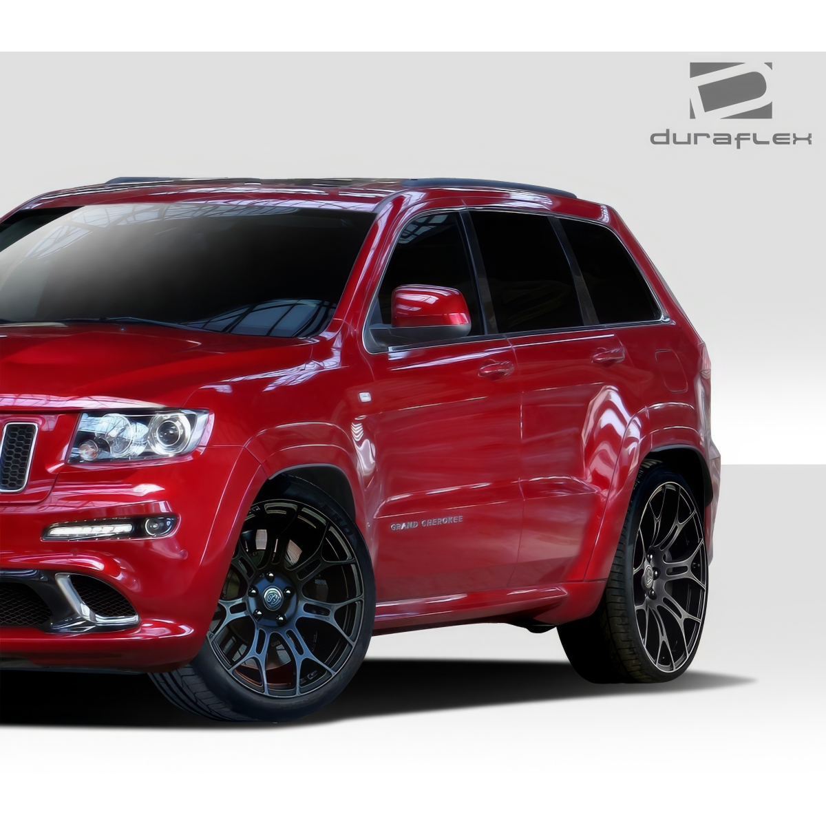 Modify your Jeep Cherokee 2011 with our Exterior/Complete Body Kits - Front three quarter angle of vehicle