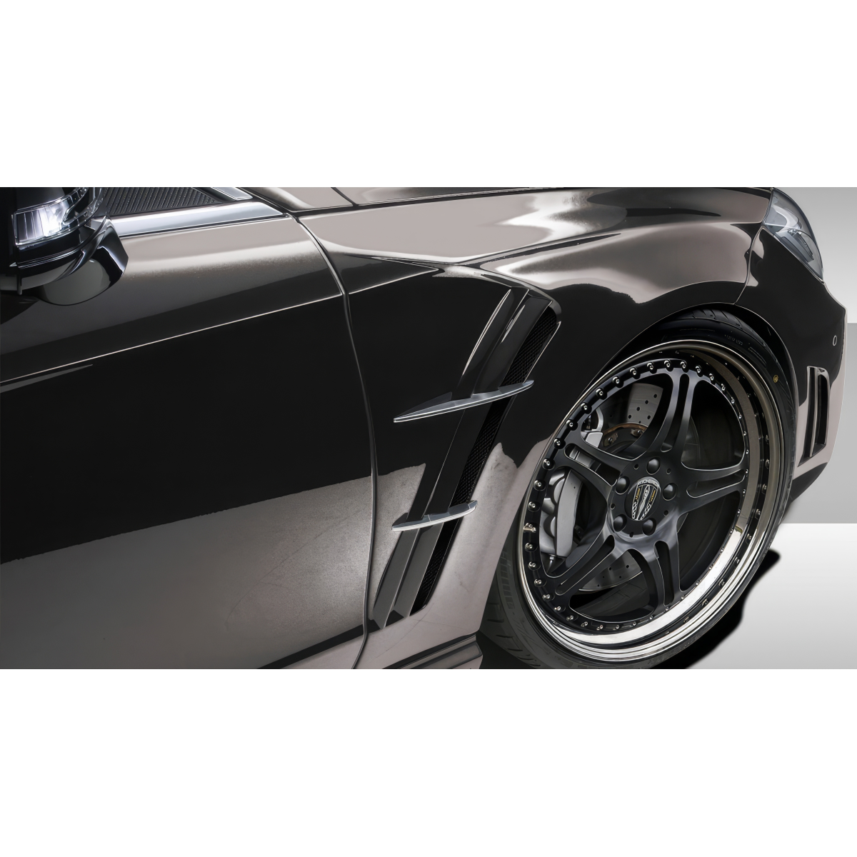 Modify your Mercedes-Benz CLS-Class 2012 with our Exterior/Fenders - Image shows right front fender at an angle