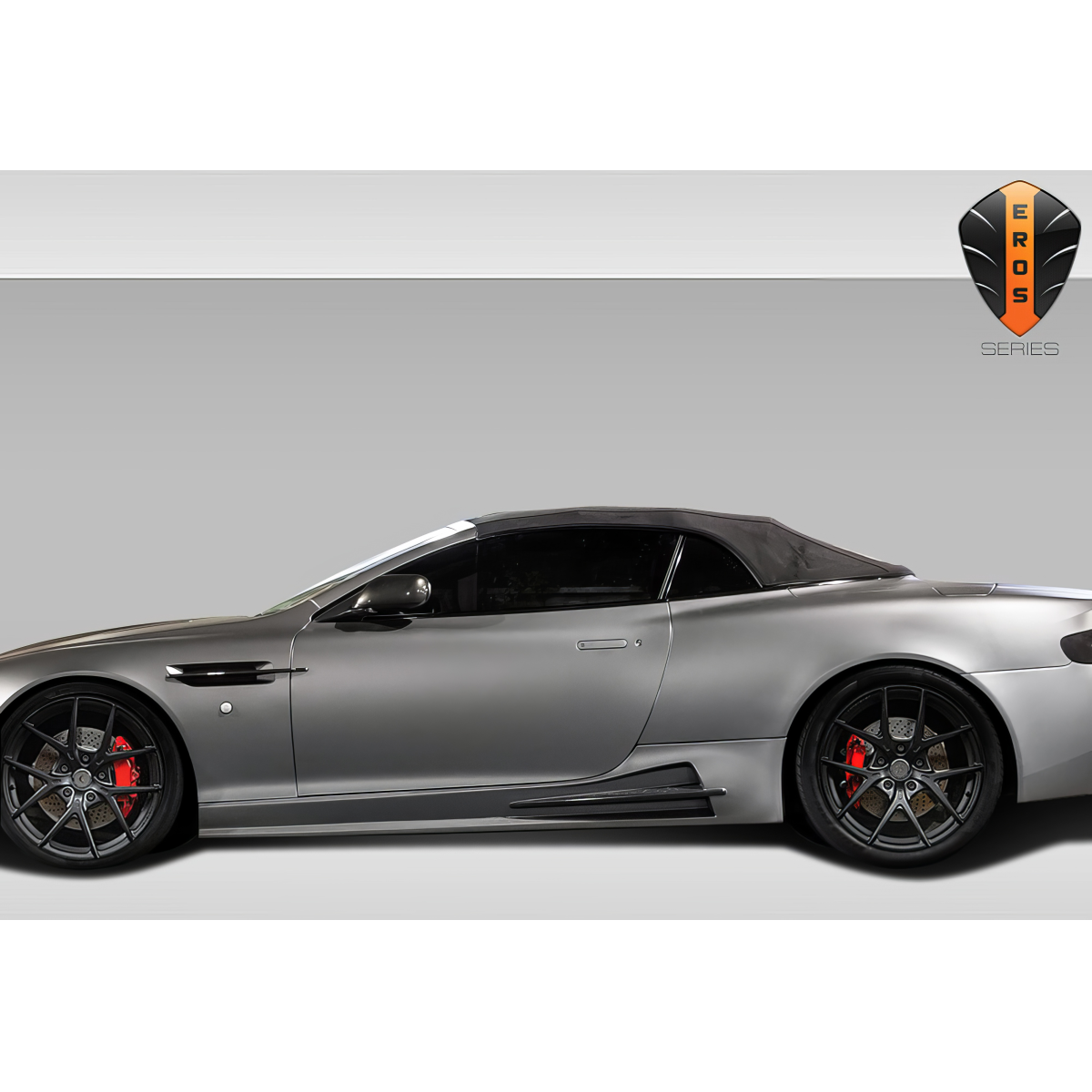 Modify your Aston Martin DB9 2004 with our Exterior/Side Skirts - The part is shown at a side profile angle