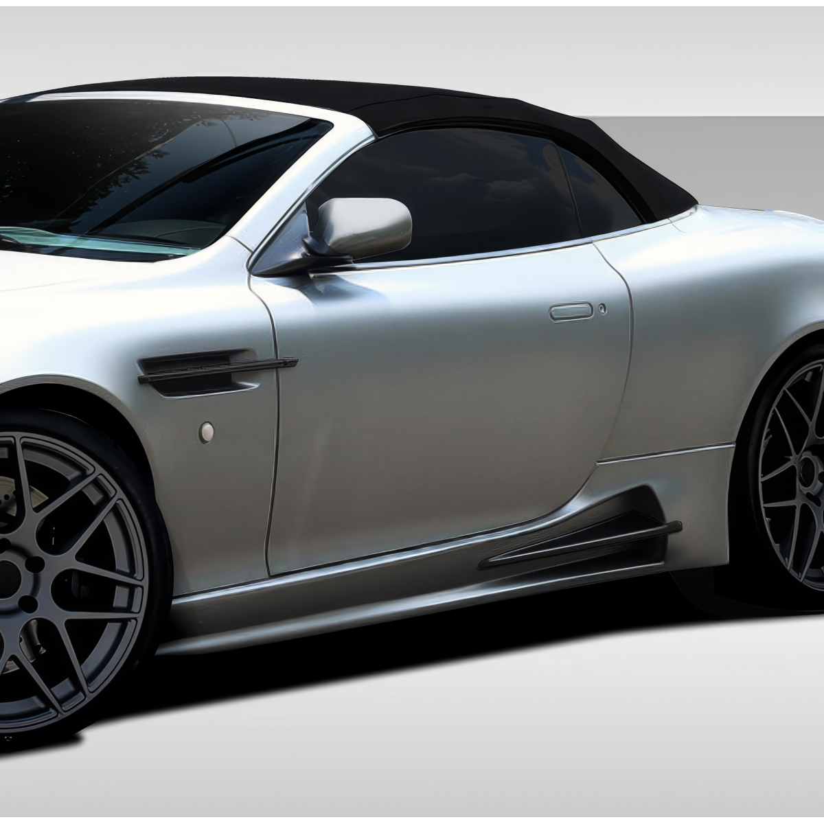 Modify your Aston Martin DB9 2004 with our Exterior/Side Skirts - View from slightly above and to the side