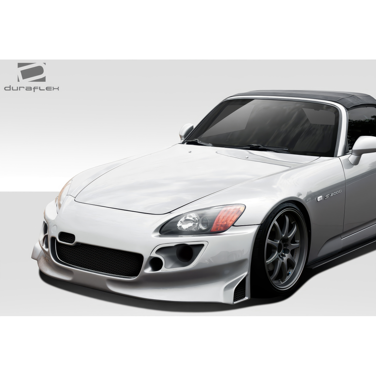 Modify your Honda S2000 2000 with our Exterior/Front Bumpers or Lips - Front angle view of custom bumper for S2000