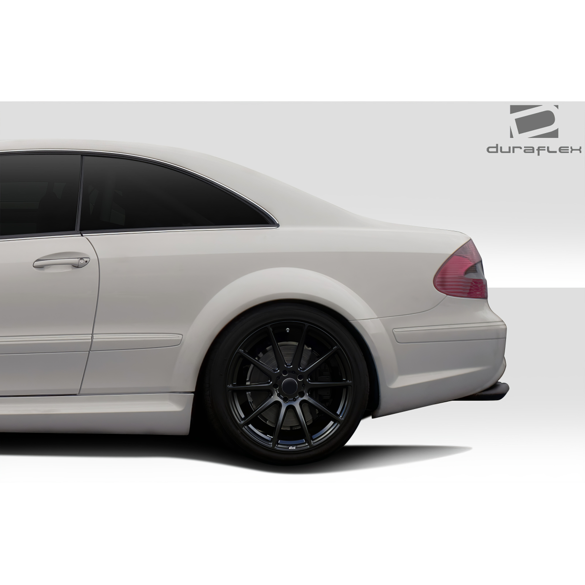 Modify your Mercedes-Benz CLK-Class 2003 with our Exterior/Fenders - Side angle view of rear of vehicle part