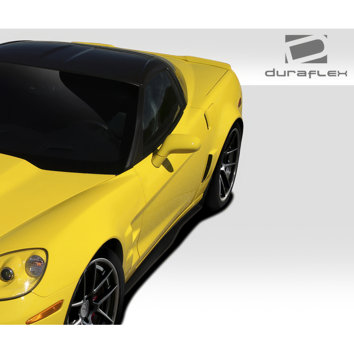 Modify your Chevrolet Corvette 2005 with our Exterior/Complete Body Kits - Viewed from above at an angle to showcase design