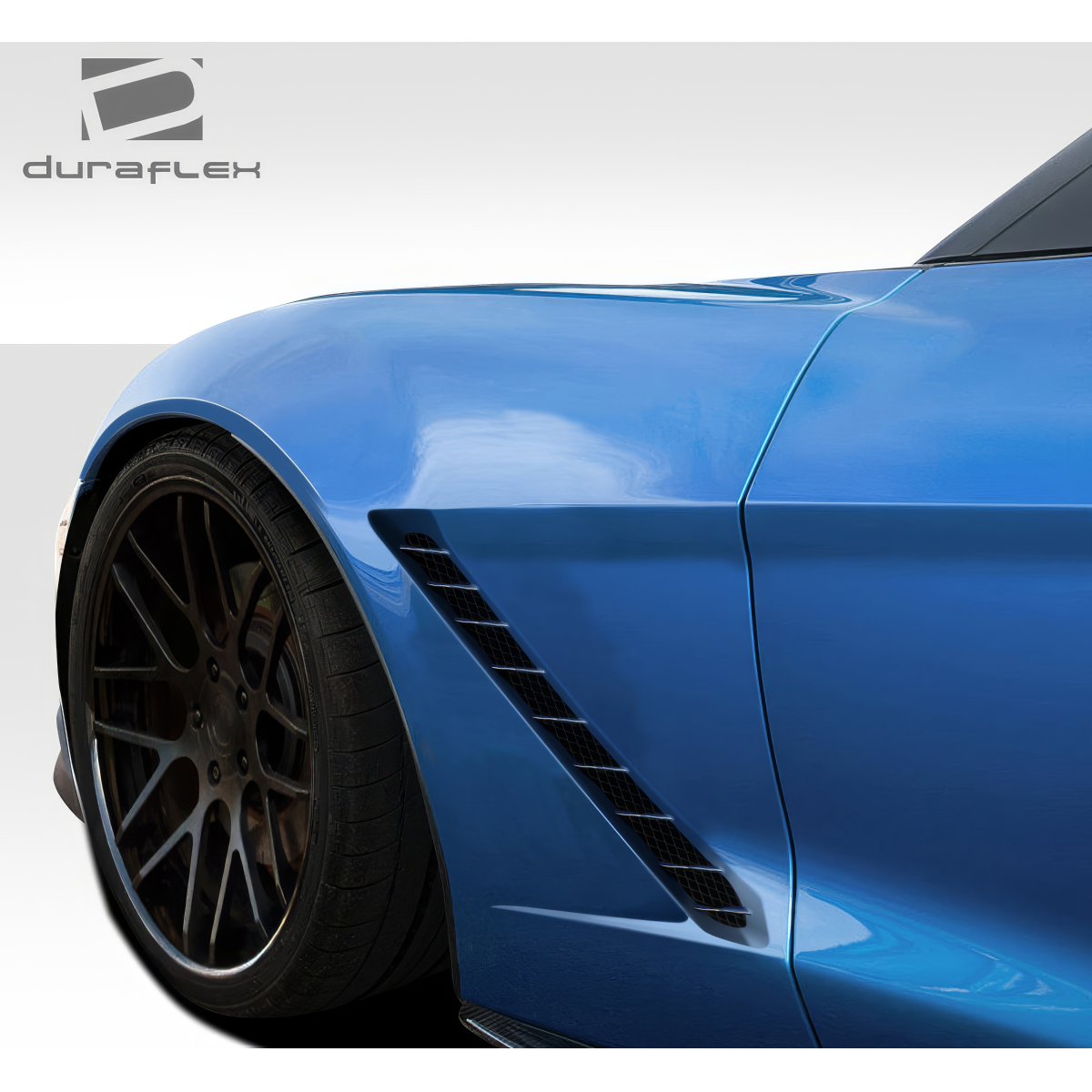 Modify your Chevrolet Corvette 2005 with our Exterior/Fenders - Part is shown at a slight angle from the front