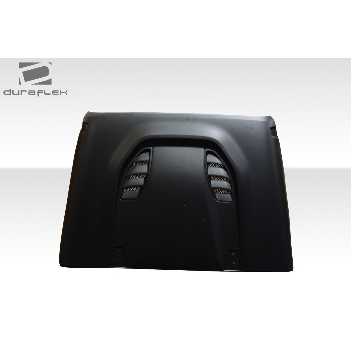 Modify your Jeep Wrangler 2007 with our Exterior/Hoods - Top down view of Jeep hood at slight angle