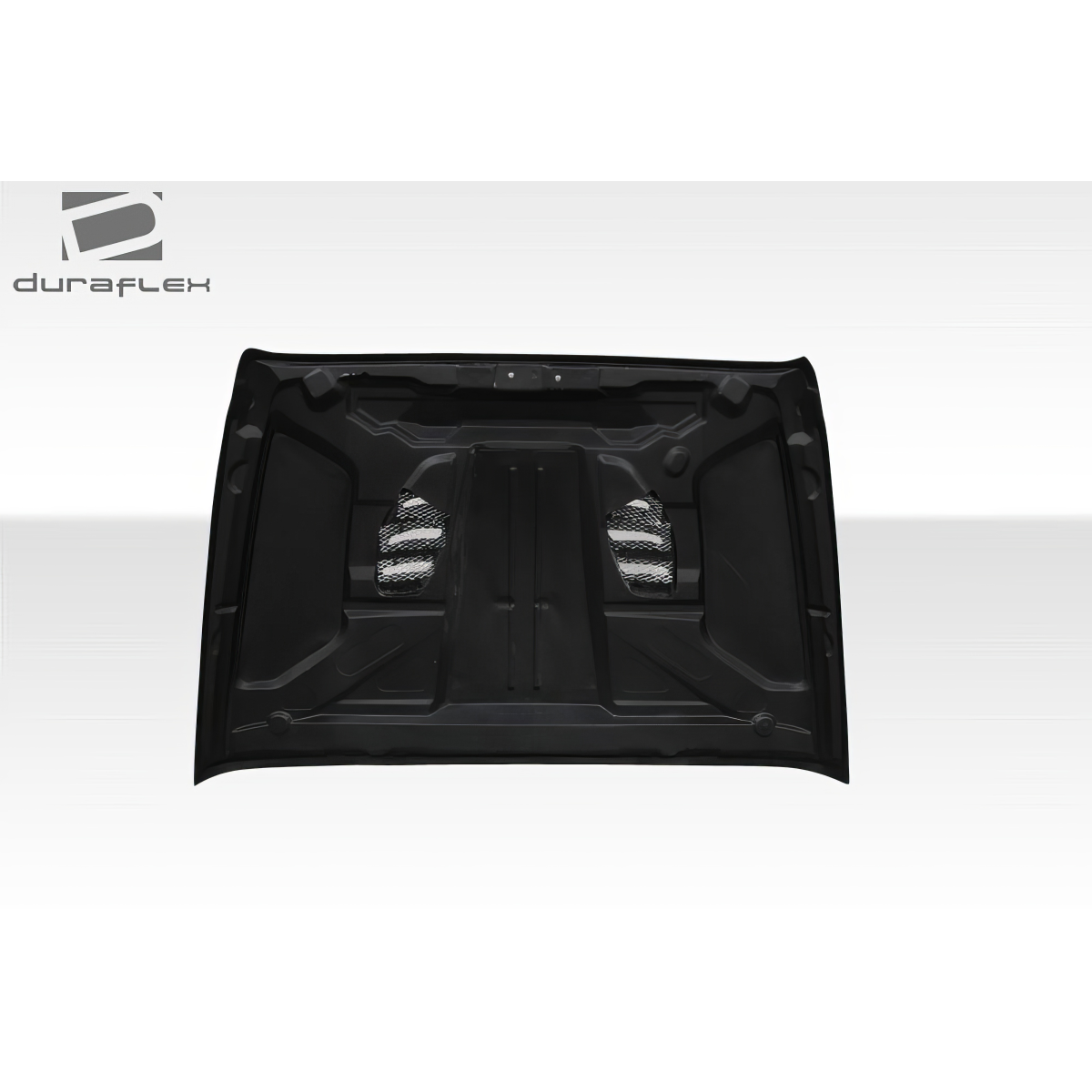 Modify your Jeep Wrangler 2007 with our Exterior/Hoods - Top down view of the jeep hood