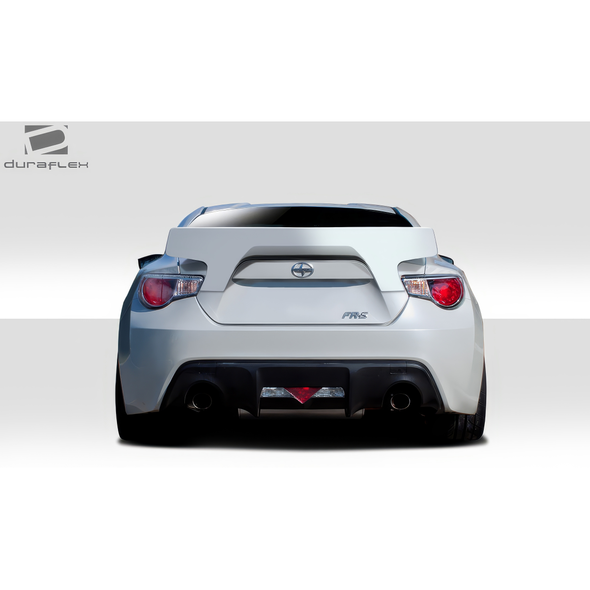 Modify your Subaru BRZ 2013 with our Exterior/Wings - Rear view of vehicle at eye level angle