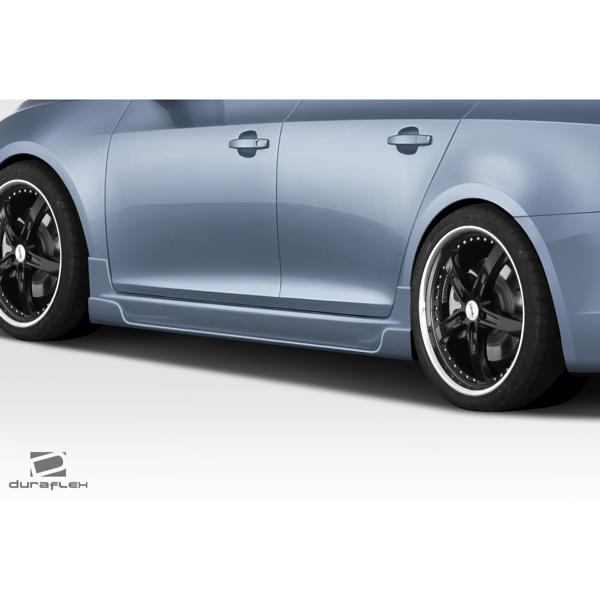 Modify your Chevrolet Cruze 2011 with our Exterior/Complete Body Kits - Side angle view of side skirt on Chevrolet Cruze