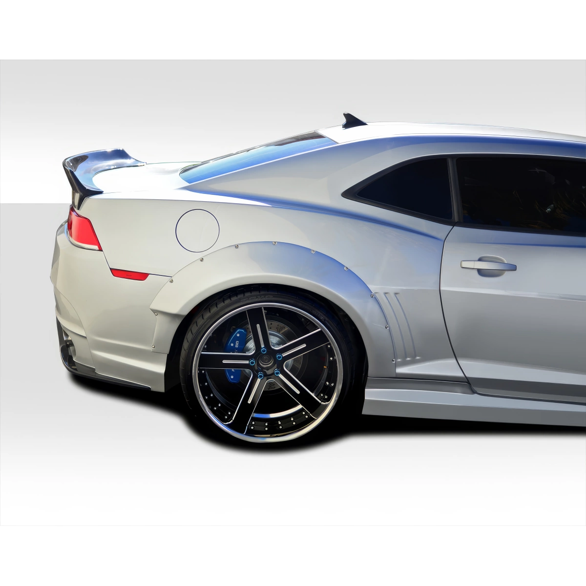 2010 2015 Chevrolet Camaro Duraflex Wide Body GT Concept Rear Fender Flares 50mm 2 Piece