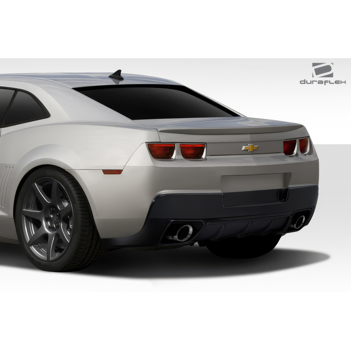 Modify your Chevrolet Camaro 2010 with our Exterior/Rear Bumpers or Lips - Rear view angle showcasing the bumper detail