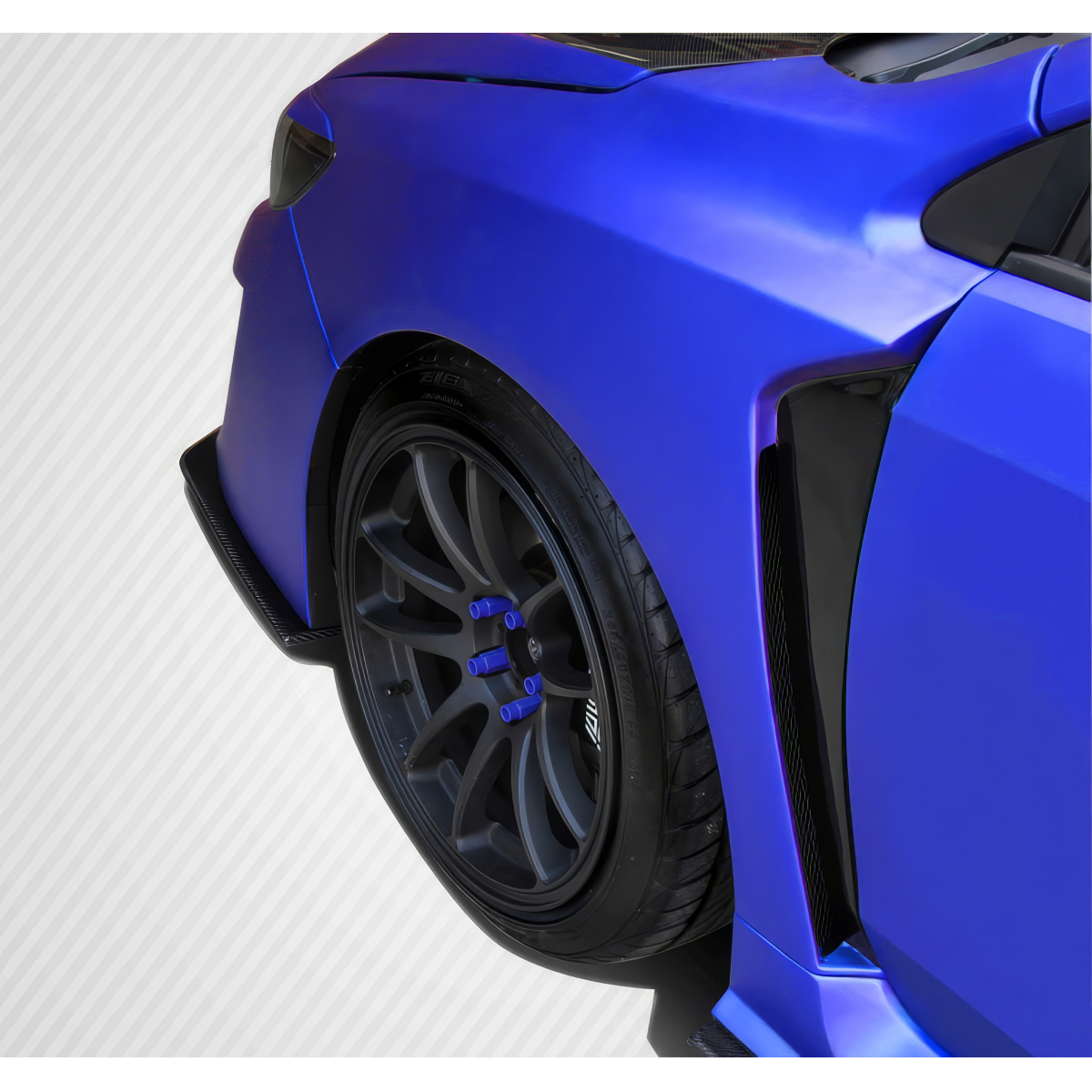 Modify your Subaru WRX 2015 with our Exterior/Fenders - Close angle view of the fender and wheel