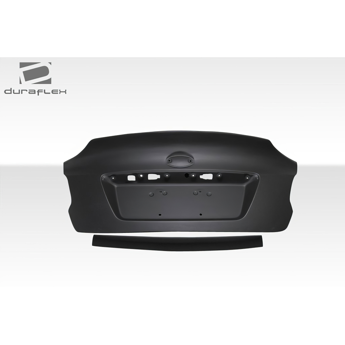 Modify your Subaru WRX 2015 with our Exterior/Trunks - Frontal view of a trunk part for Subaru WRX