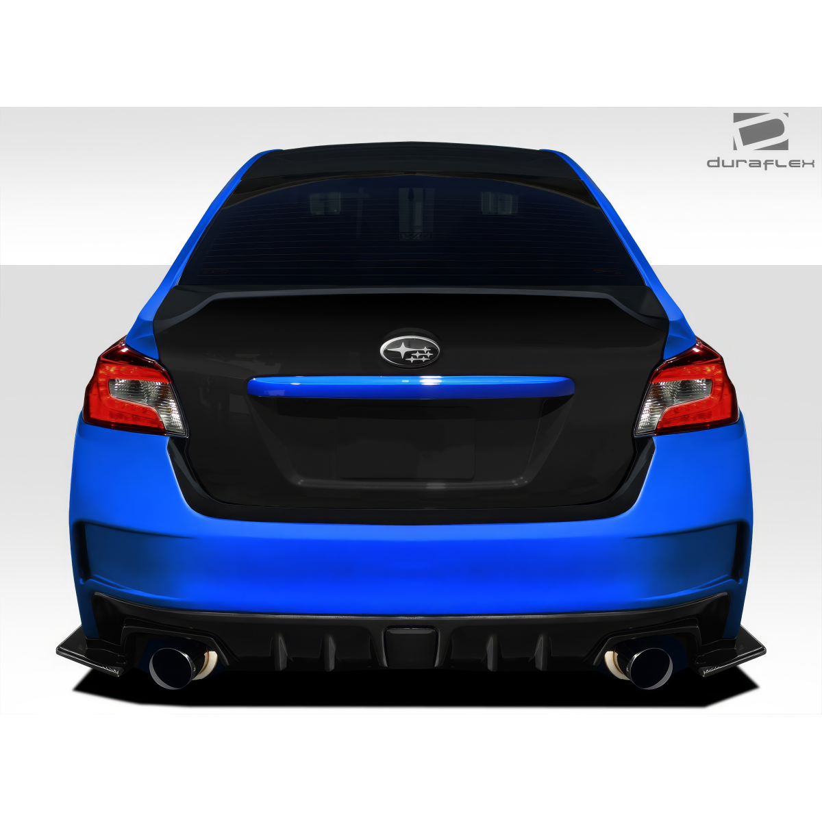 Modify your Subaru WRX 2015 with our Exterior/Trunks - Rear view at a straight angle