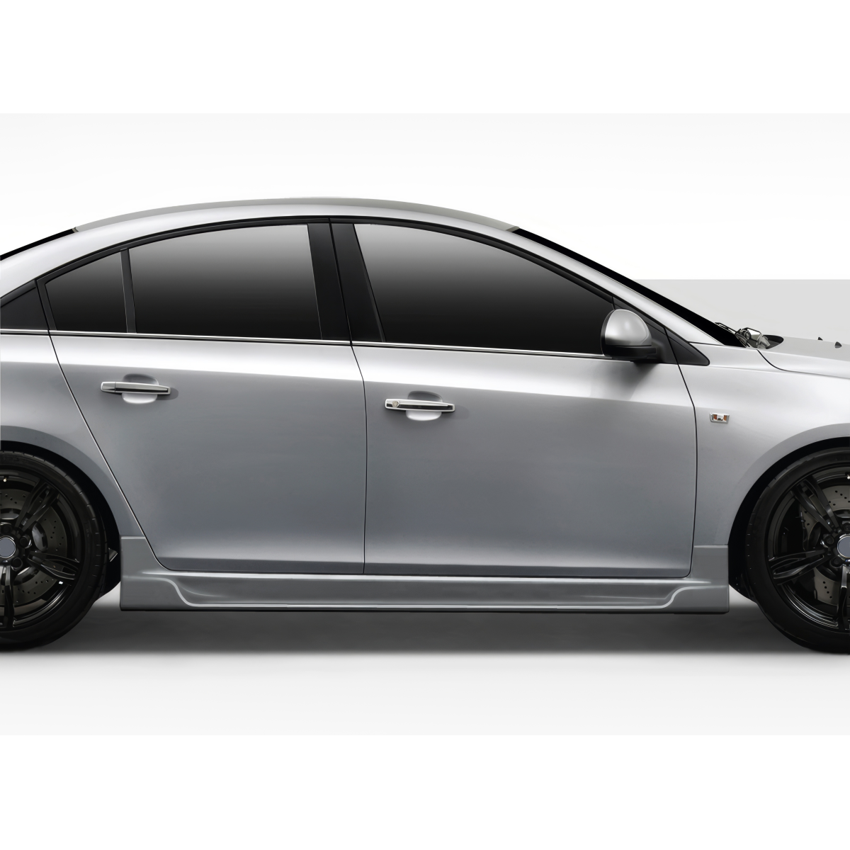 Modify your Chevrolet Cruze 2011 with our Exterior/Complete Body Kits - Side angle view of the Chevrolet Cruze