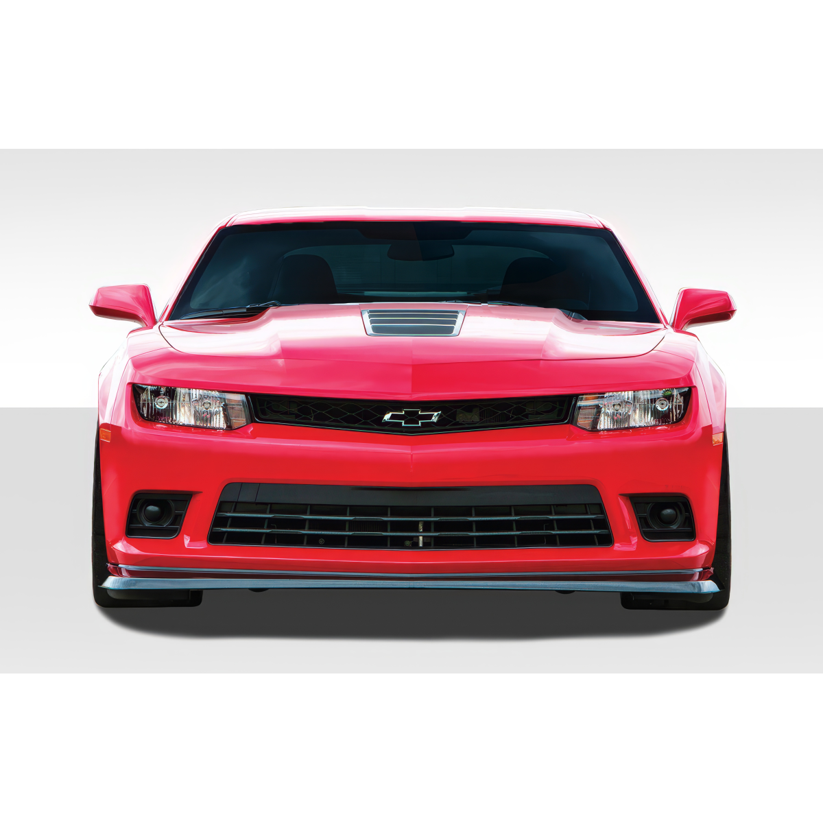 Modify your Chevrolet Camaro 2010 with our Exterior/Complete Body Kits - Front view of the vehicle straight on