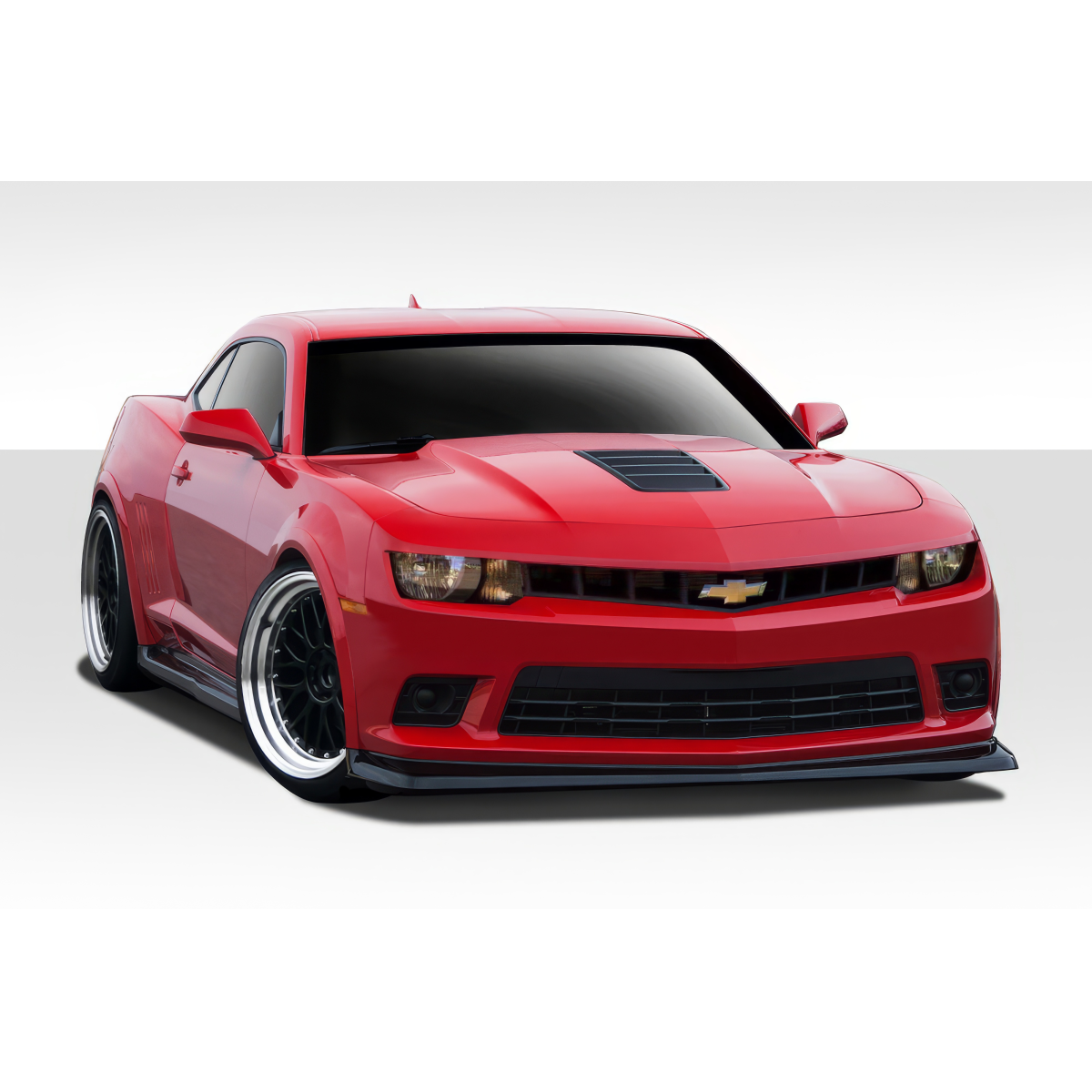 Modify your Chevrolet Camaro 2010 with our Exterior/Complete Body Kits - Front three quarter angle view of a car