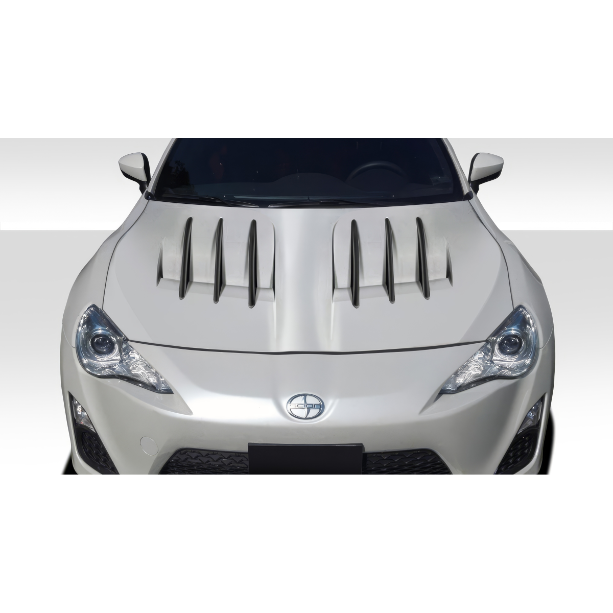 Modify your Subaru BRZ 2013 with our Exterior/Hoods - Front view of the vehicle near hood area