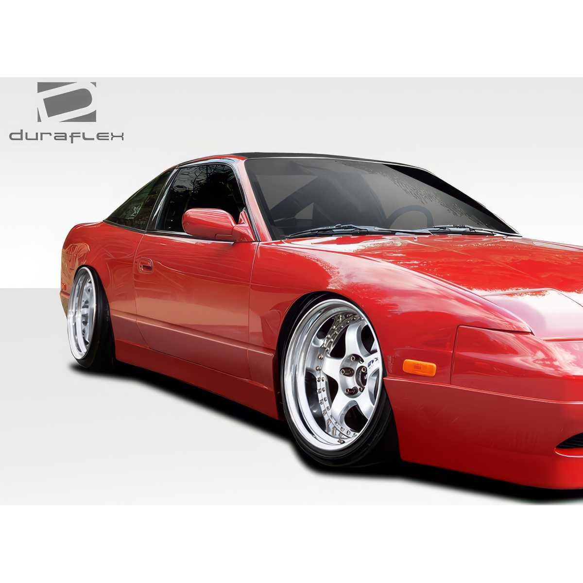 Modify your Nissan 240SX 1989 with our Exterior/Complete Body Kits - Front three quarter angle of the vehicle