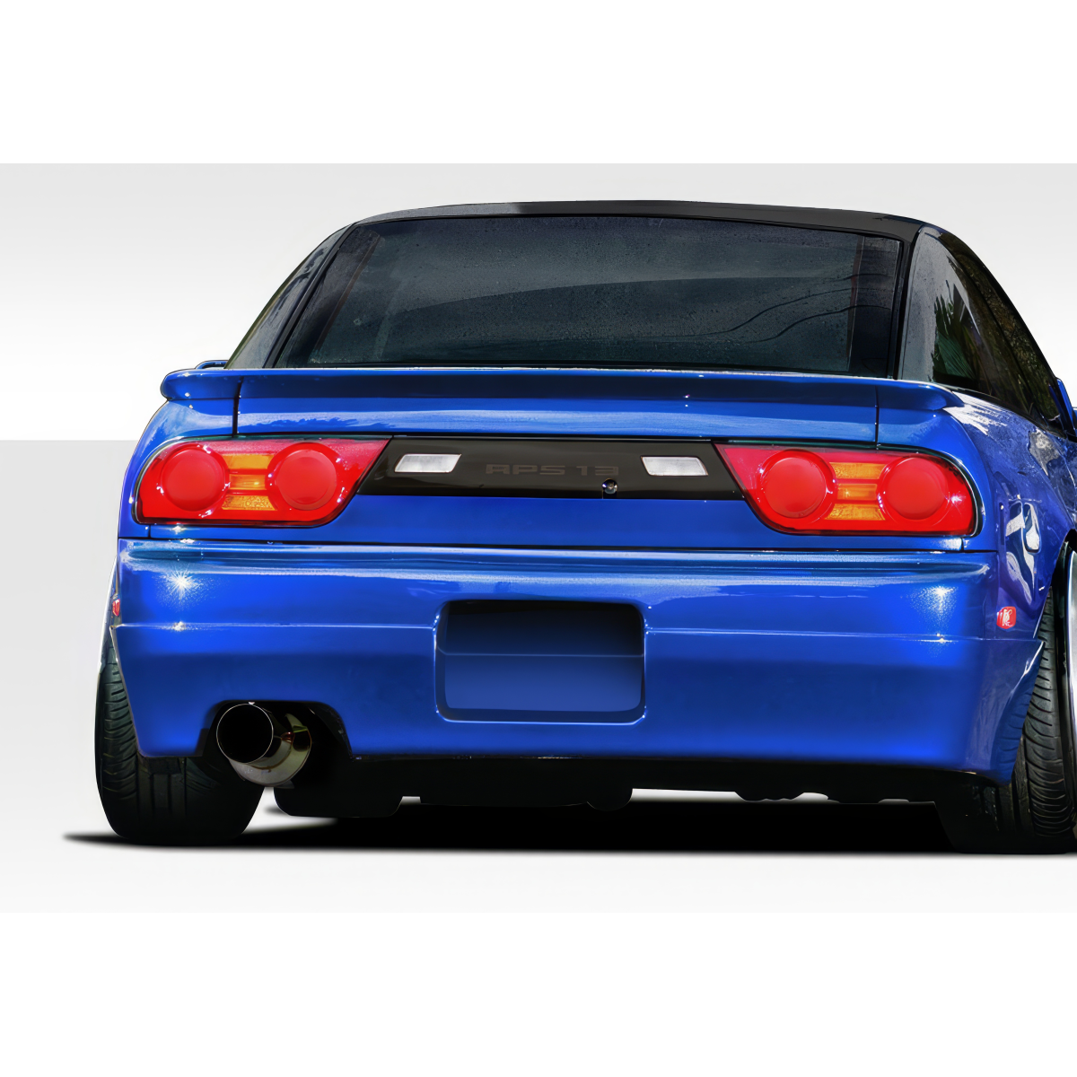 Modify your Nissan 240SX 1989 with our Exterior/Complete Body Kits - Rear angle view of the Nissan 240SX