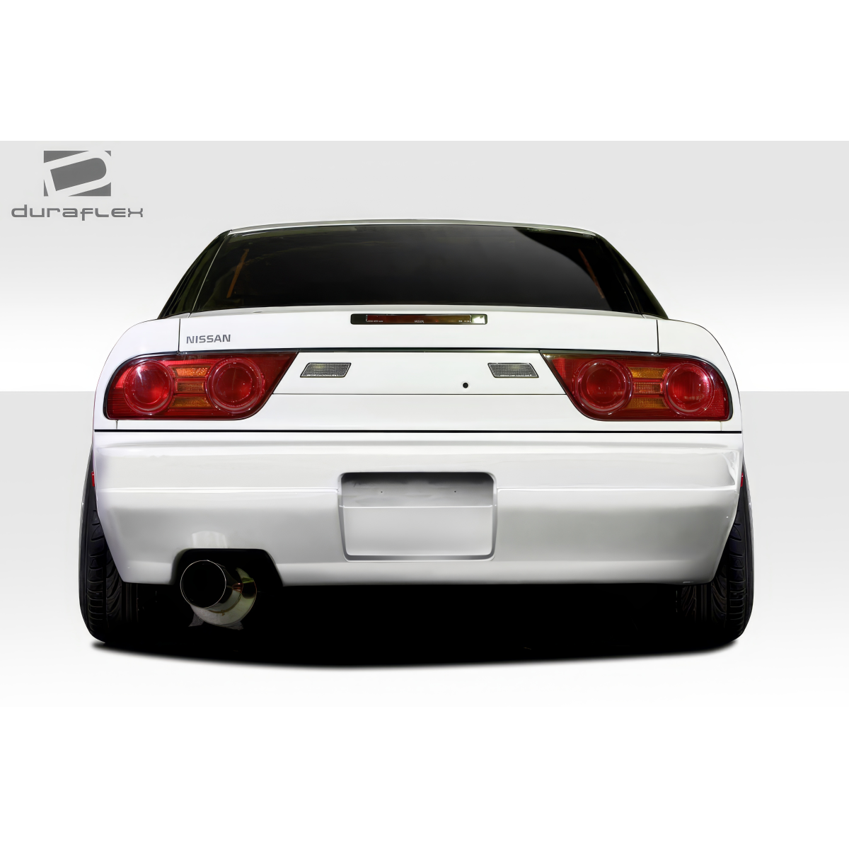 Modify your Nissan 240SX 1989 with our Exterior/Complete Body Kits - Rear view angle of Nissan 240SX bumper