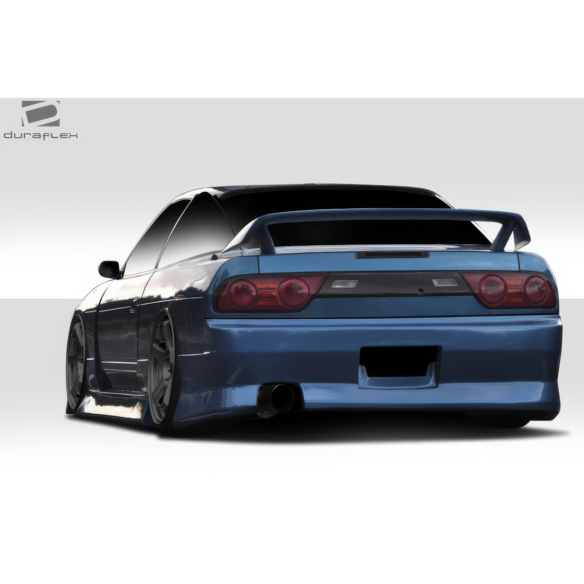 Modify your Nissan 240SX 1989 with our Exterior/Complete Body Kits - Rear angle of vehicle showing bumper design