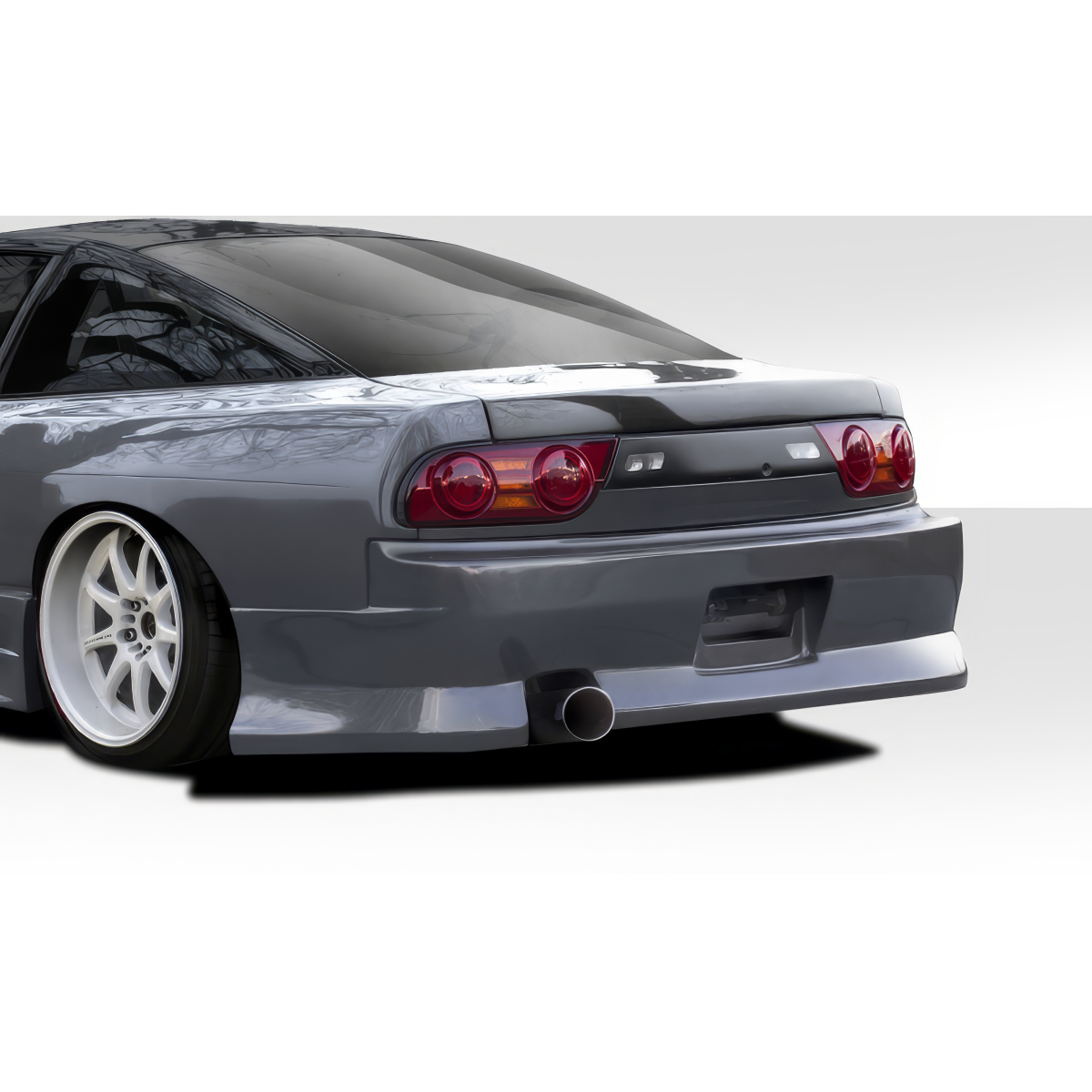 Modify your Nissan 240SX 1989 with our Exterior/Complete Body Kits - Rear angle view of Nissan 240SX S13