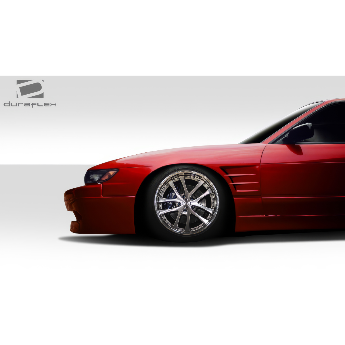 Modify your Nissan Silvia 1989 with our Exterior/Fenders - Profile view angle showcasing fender and wheel