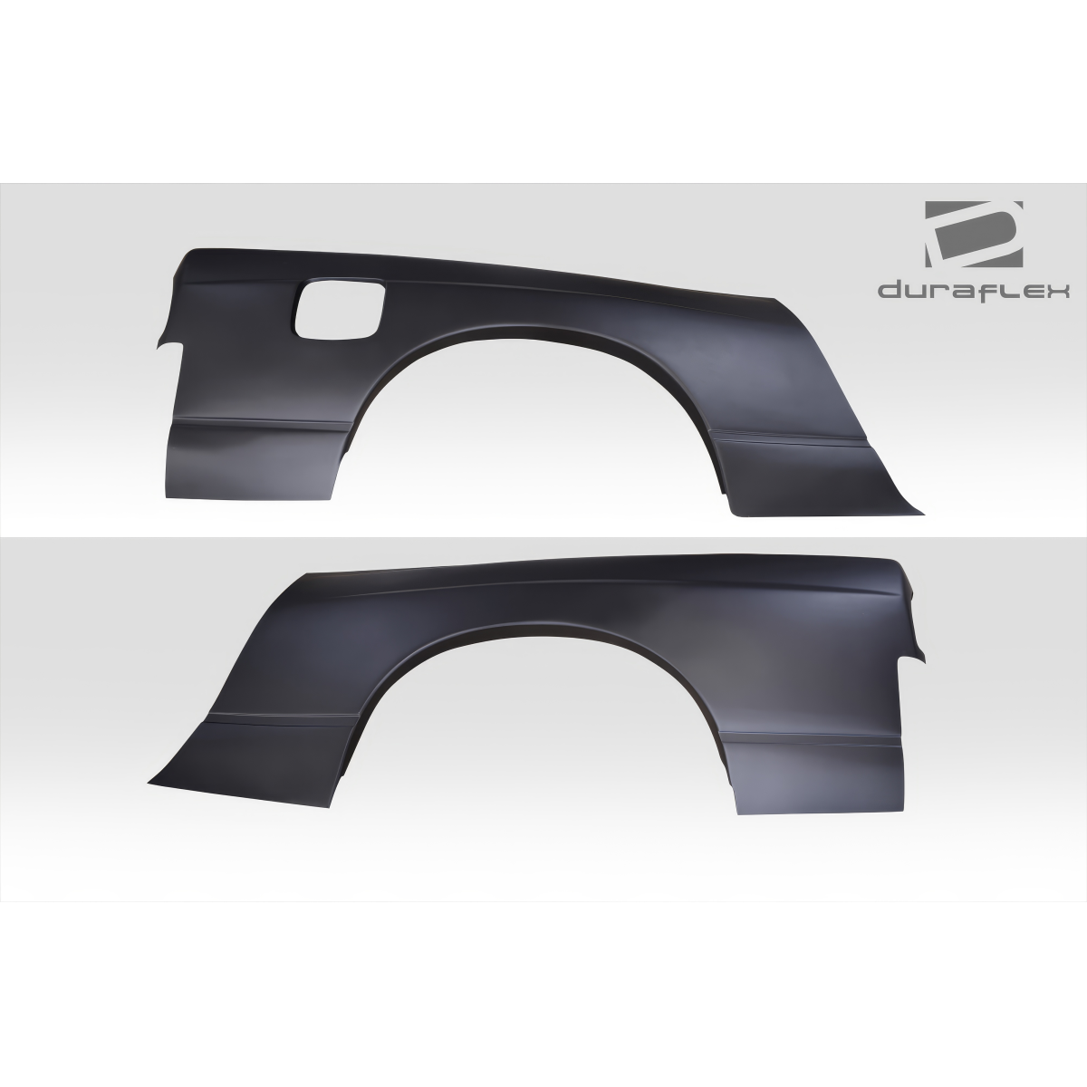 Modify your Nissan 240SX 1989 with our Exterior/Fenders - Side view showing rear fender flares