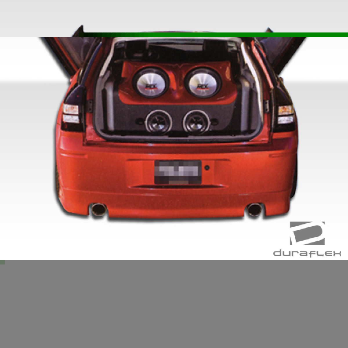 Modify your Dodge Magnum 2005 with our Exterior/Complete Body Kits - Seen from the rear at a straight angle